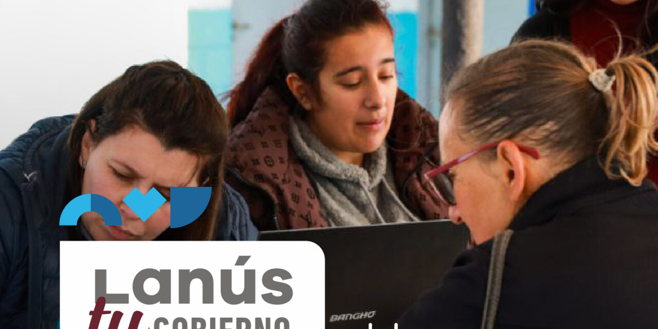 El Municipio de Lanús hará un nuevo Operativo Territorial en Valentín Alsina