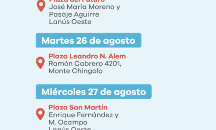 Plazas Saludables: Lanús Gobierno anunció cuáles serán los días, lugares y horarios