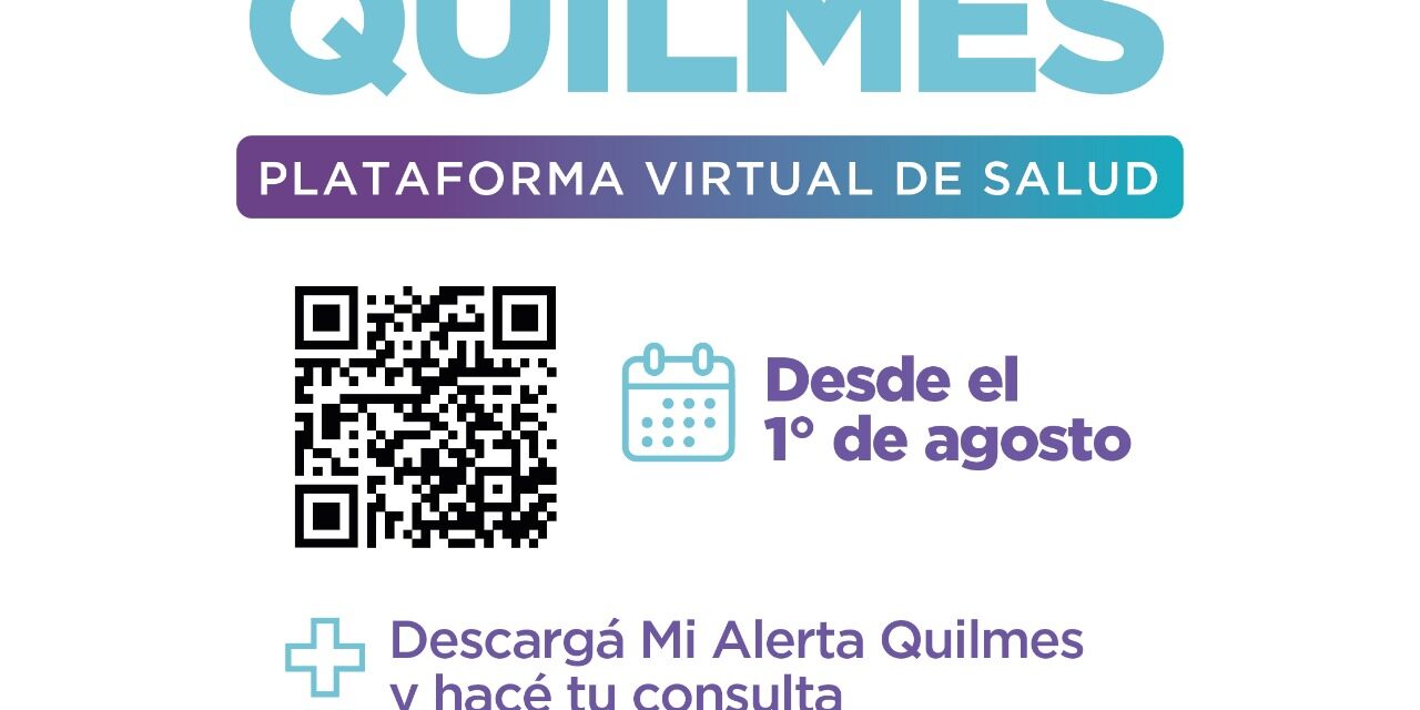 Utilizando la app Mi Alerta Quilmes, la comuna ofrece opciones de atención médica on-line