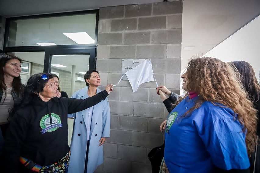 Inédito en Quilmes: Mayra y Ceci Soler inauguraron la primera Veterinaria Municipal en Don Bosco