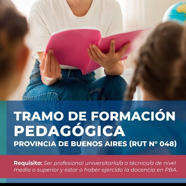 La UTN Avellaneda inscribe al Tramo de Formación Pedagógica para provincia de Buenos Aires
