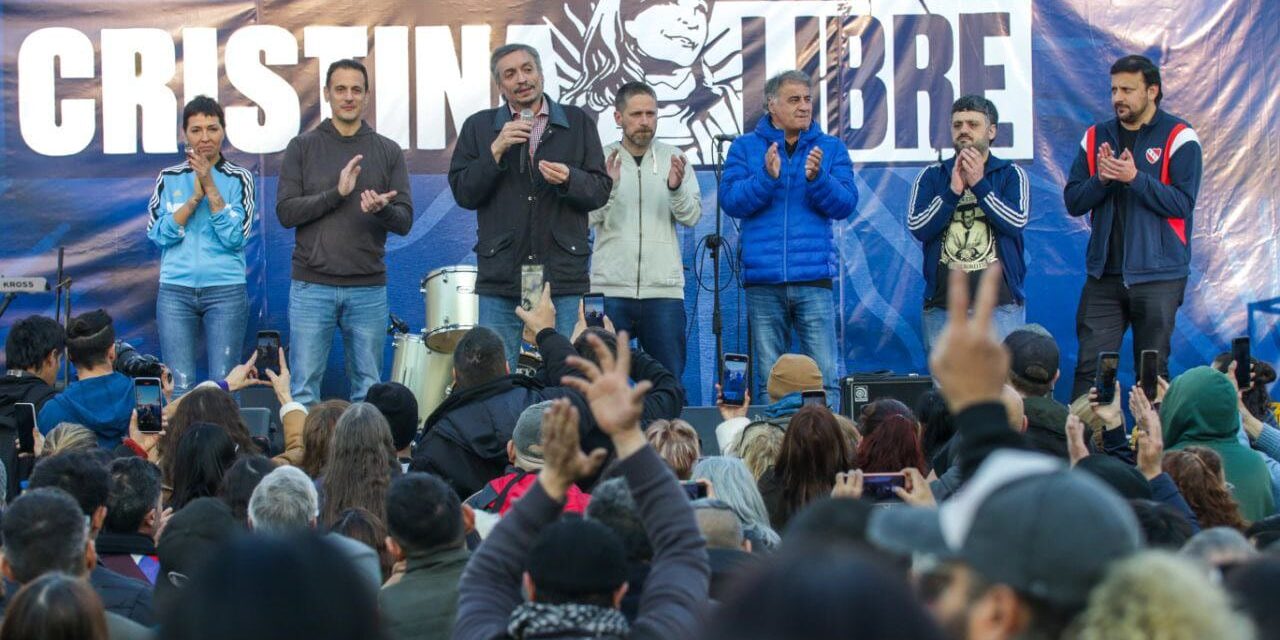 En Lanús, Máximo, Alvarez y Decuzzi encabezaron el Festival 'Cristina Libre'