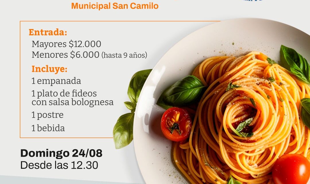 Ya llega la 6ta Fiesta de la Pasta de Berazategui