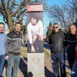 Julián Álvarez y Leandro Decuzzi inauguraron el Boulevard Rosales con el Paseo de los Ídolos del Club Atlético Talleres