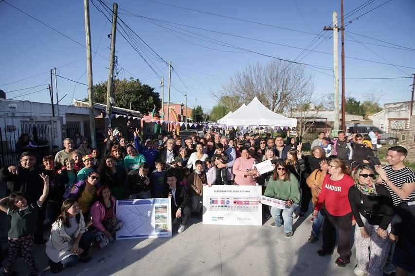 Mayra: "Agradecer estas obras es poniéndole un freno a Milei en el Congreso Nacional"