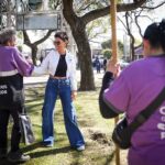 Quilmes: La Intendenta recorrió un operativo de Higiene y Servicios Públicos