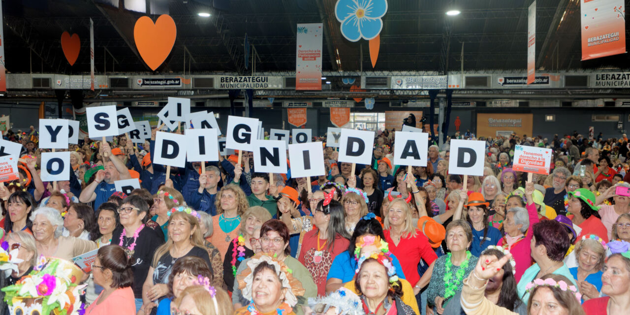 Día del Jubilado: Más de 3 mil berazateguenses participaron de los festejos