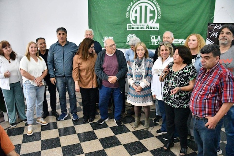 ATE bonaerense en la celebración por el Día de los Jubilados