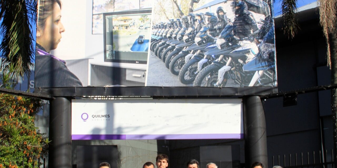 SOMOS Quilmes cerró campaña en la sede de seguridad municipal: "Por acá vamos a empezar·