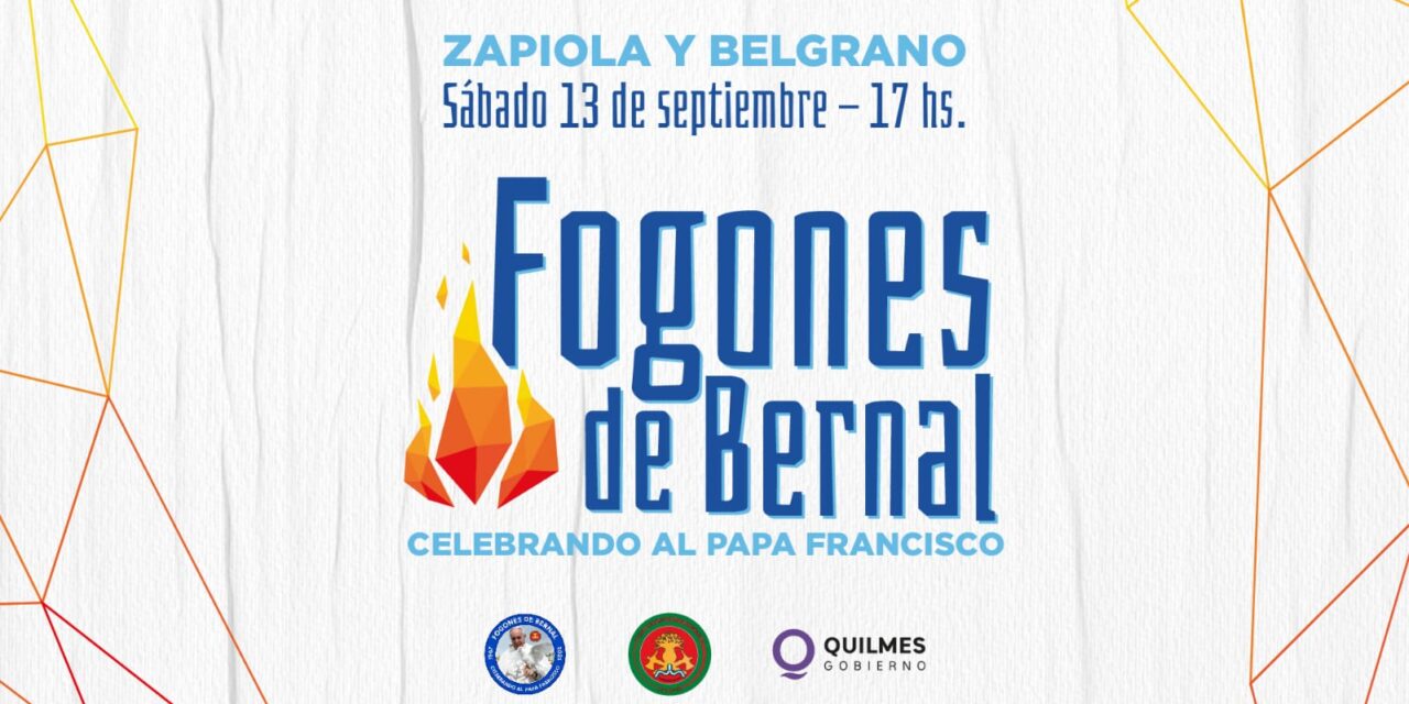 El próximo sábado 13 llegan los tradicionales Fogones de Bernal