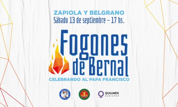 El próximo sábado 13 llegan los tradicionales Fogones de Bernal