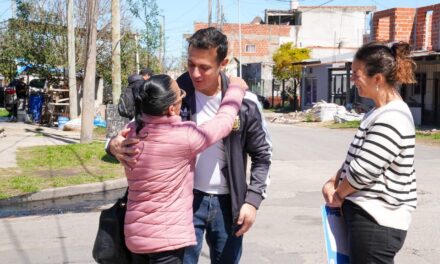 "Seguiremos integrando nuestros barrios para continuar construyendo la ciudad que nos merecemos”, dijo el Intendente de Lanús