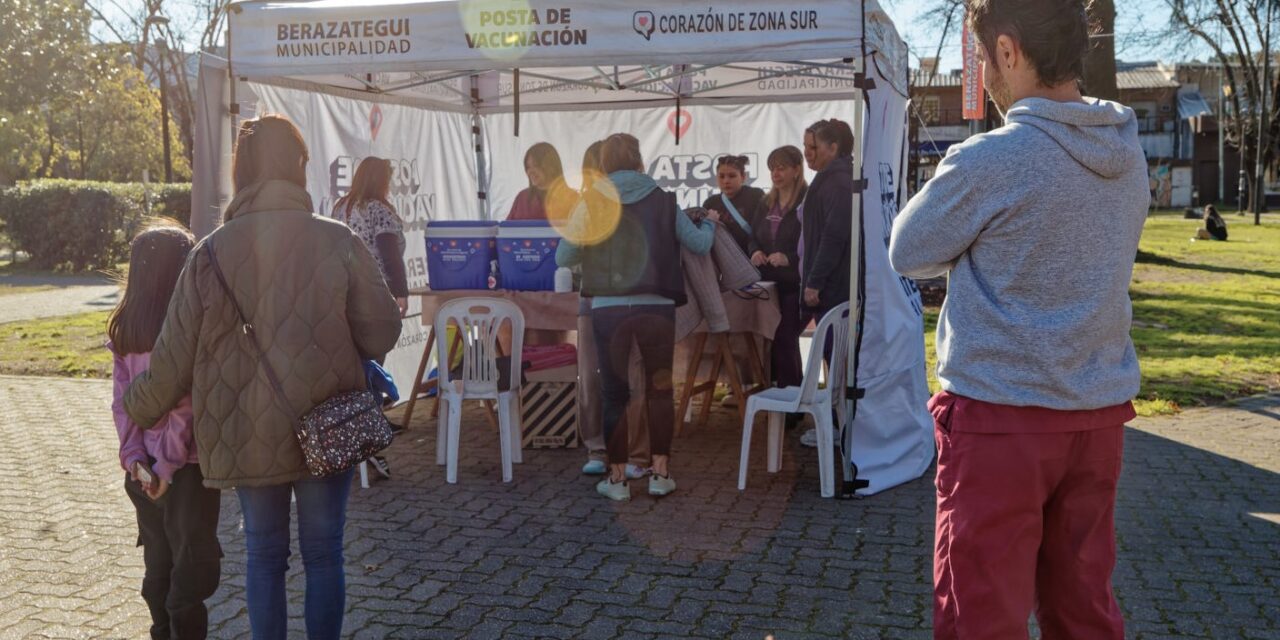 Jornada de Salud preventiva en Plaza San Martín de Berazategui