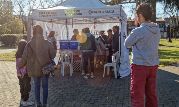 Jornada de Salud preventiva en Plaza San Martín de Berazategui