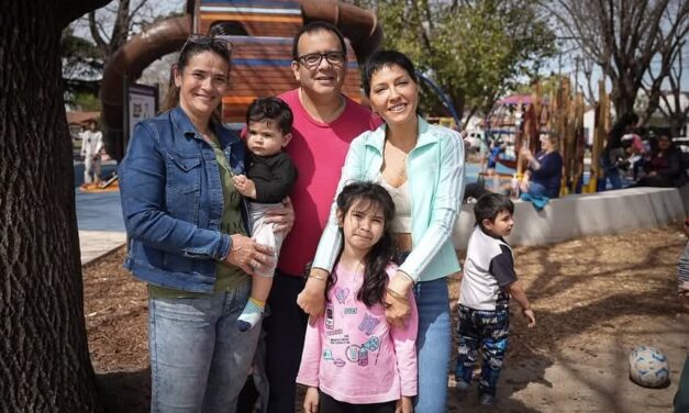"Con esta plaza completamos los compromisos de esta etapa, hasta 2025", dijo Mayra Mendoza