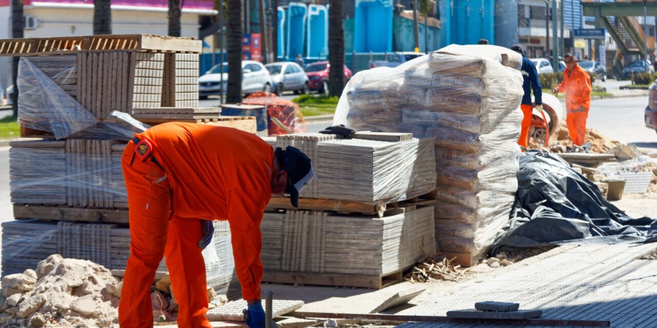 Más obras en el espacio público de Avenida Calchaquí