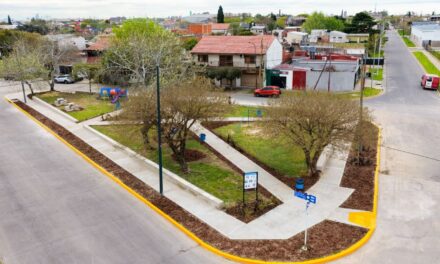 Lanús Gobierno inauguró una nueva plaza en Donato Álvarez y Pirovano, Monte Chingolo