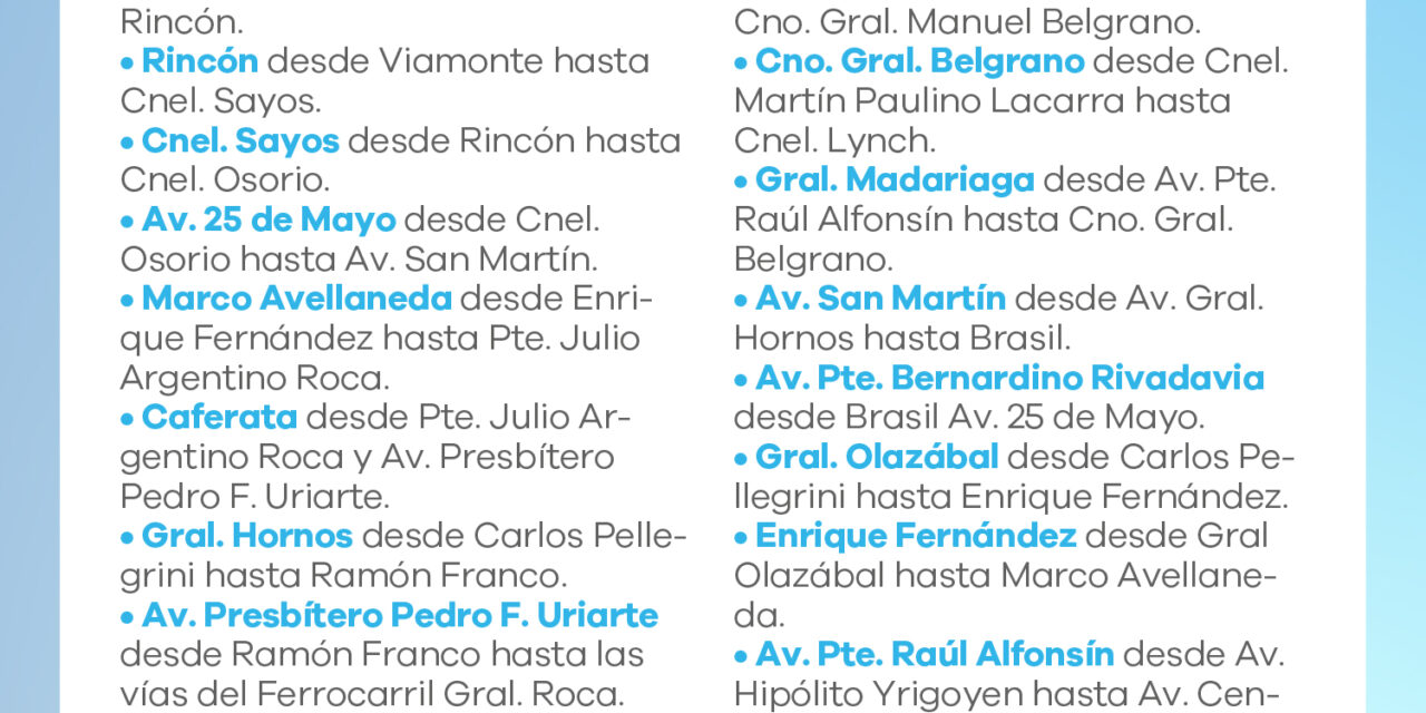 Lanús Gobierno lanza un nuevo trámite de permiso para circular por la Red de Tránsito Pesado