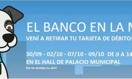 Esta semana, el Banco Provincia estará en la Muni de Quilmes