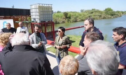 Quilmes: Hay una nueva planta de bombeo en el Parque Industrial de Bernal Oeste
