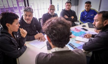 Récord de lluvia caída y tormenta: Mayra Mendoza coordinó acciones y supervisa zonas afectadas