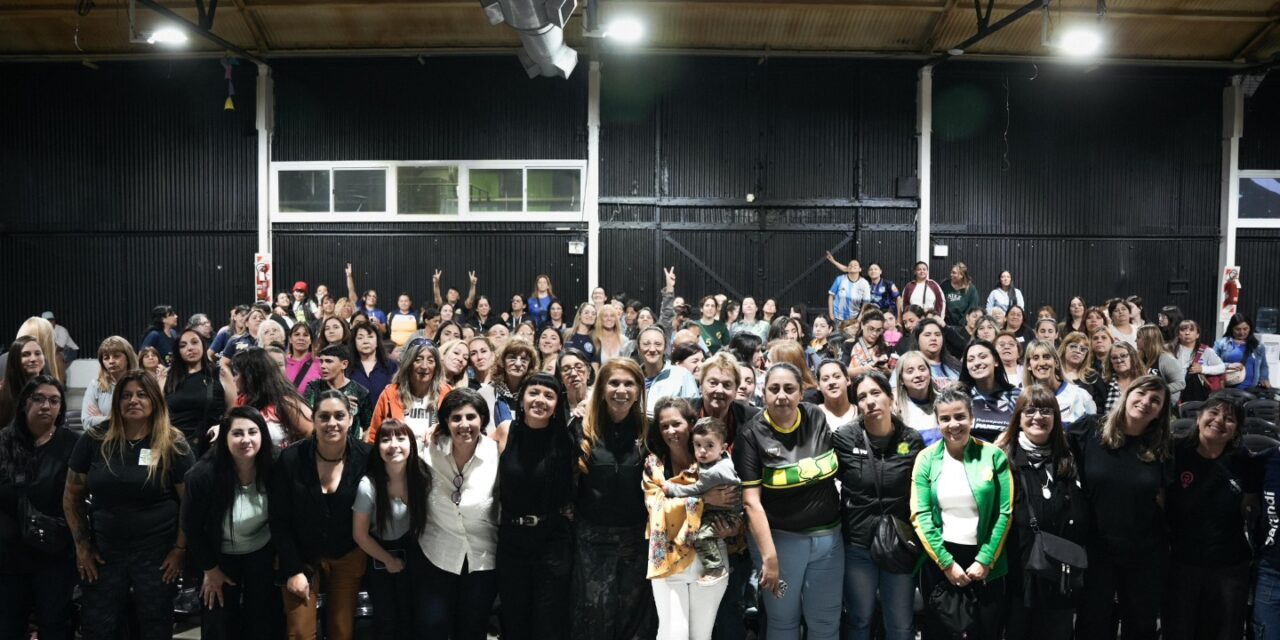 Se realizó el primer Encuentro de Mujeres en Clubes de Avellaneda