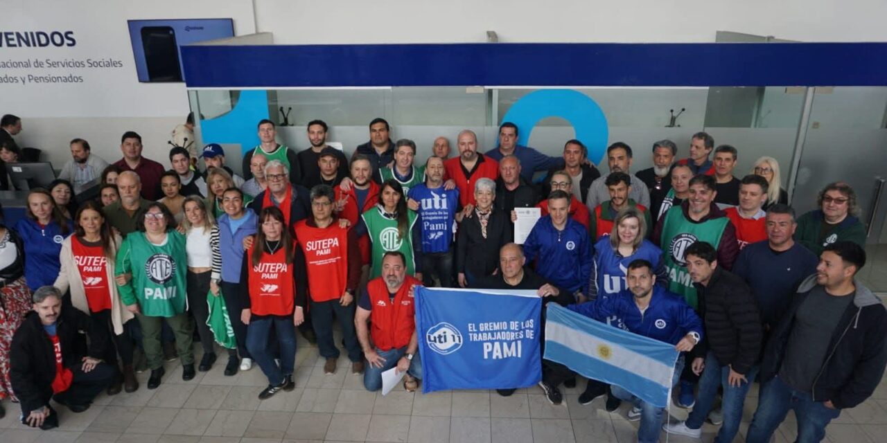 Se incrementan las jornadas de protesta en PAMI Regional