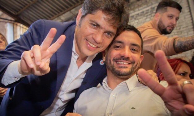 Balladares se mostró con Kicillof