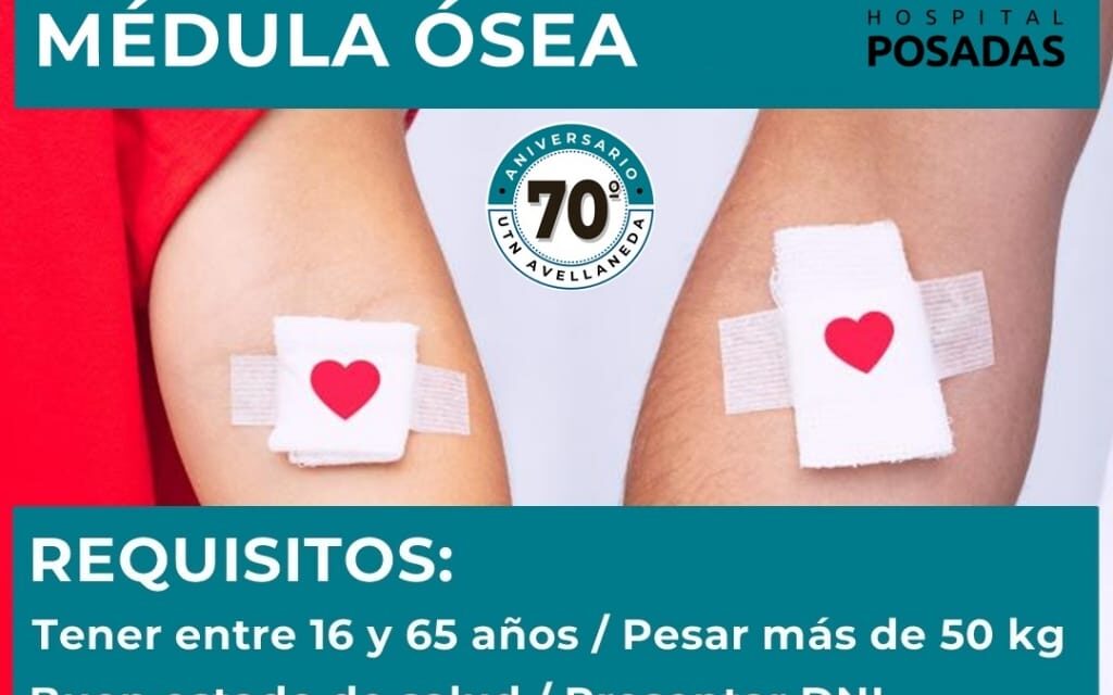 Nueva campaña de donación de sangre y registro de médula ósea en la UTN Avellaneda