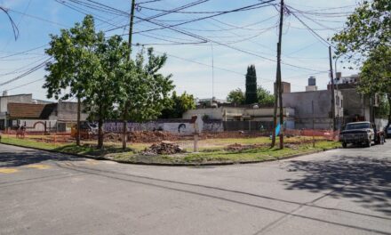 Lanús Gobierno realiza importantes obras para recuperar el espacio público en el Barrio El Morro