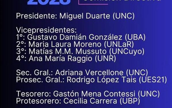 Un berazateguense vicepresidente de la Asociación Académica