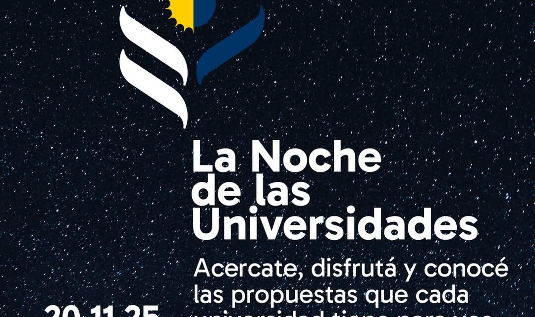 La UNDAV abre sus puertas en La Noche de las Universidades: Cronograma completo de actividades