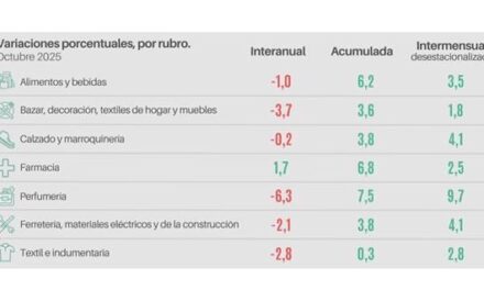 Las ventas minoristas pyme siguen en baja: Descendieron 1,4% en octubre