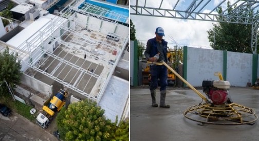 Avellaneda: Avanzan 300 obras en simultáneo