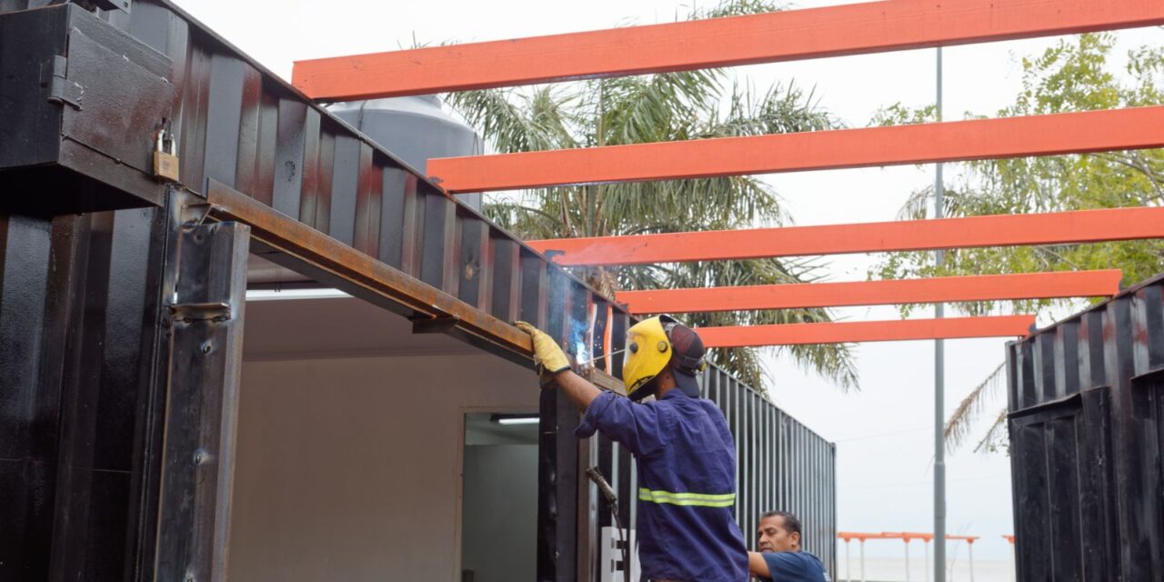 Berazategui: Con fondos municipales, se realizaron los nuevos baños y espacios de servicio en la Costa de Hudson