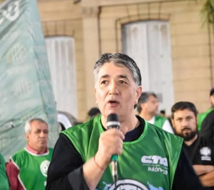 ATE: Claudio Arévalo saludó a los trabajadores municipales en su Día