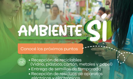 Lanús Gobierno convoca a participar de un nuevo operativo Ambiente Sí