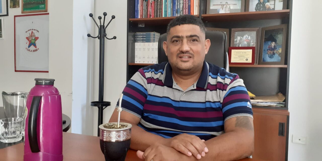 Adrián Pérez: “Tenemos que volver al verdadero peronismo, el del Movimiento Obrero que es la columna vertebral”