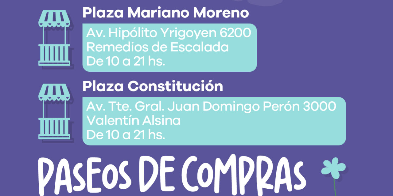 Llavarán adelante en Lanús otra edición de la Feria de Artesanías, Paseo de Compras y Puestos Gastronómicos