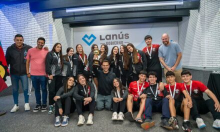 Julián Alvarez: "Nos sentimos muy orgullosos de que hayan representado a Lanús en este importante certamen provincial"