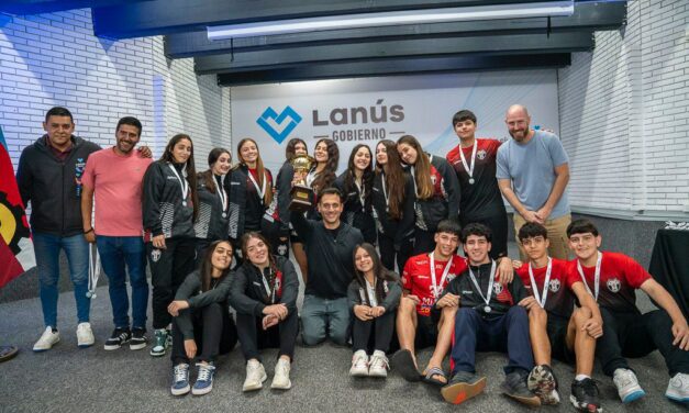 Julián Alvarez: "Nos sentimos muy orgullosos de que hayan representado a Lanús en este importante certamen provincial"