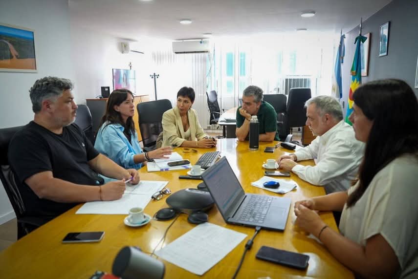 Mayra se reunió con Hidráulica para diagramar obras y acciones en la Cuenca de loa arroyos San Francisco y Las Piedras