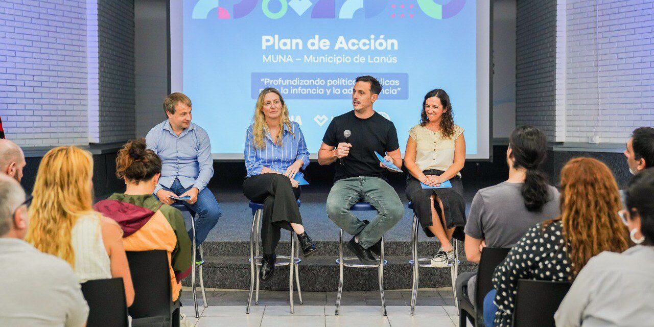 En Lanús, Julián Alvarez presentó el Plan de Acción Local 2025 de la iniciativa MUNA