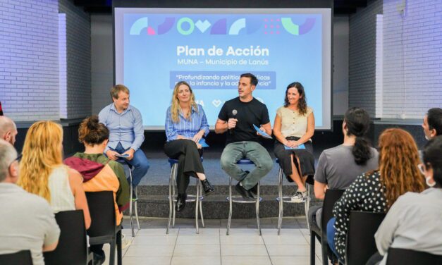 En Lanús, Julián Alvarez presentó el Plan de Acción Local 2025 de la iniciativa MUNA