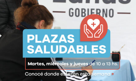 Lanús Gobierno realizará otra edición de 'Plazas Saudables'