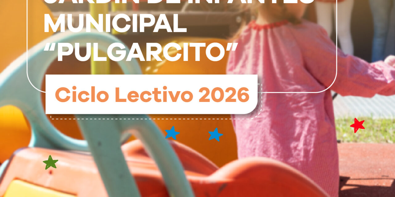 En Lanús ya inscriben para el Ciclo Lectivo 2026 en el Jardín Municipal Pulgarcito
