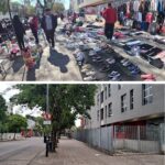 CABA: La Ciudad desalojó a mil manteros que ocupaban el Parque Alberdi y la avenida Lisandro de la Torre en Mataderos