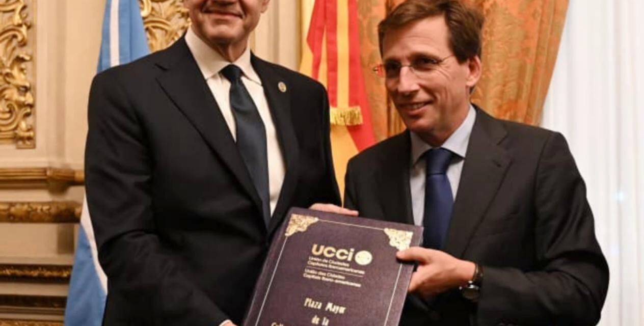 CABA refuerza su liderazgo internacional: Jorge Macri presidirá la Unión de Ciudades Capitales Iberoamericanas junto al Alcalde de Madrid