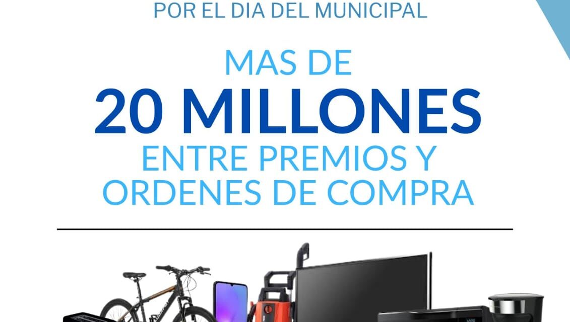 SUMA festeja el día de los municipales a lo grande con un gran de más de 22 millones de pesos en premios