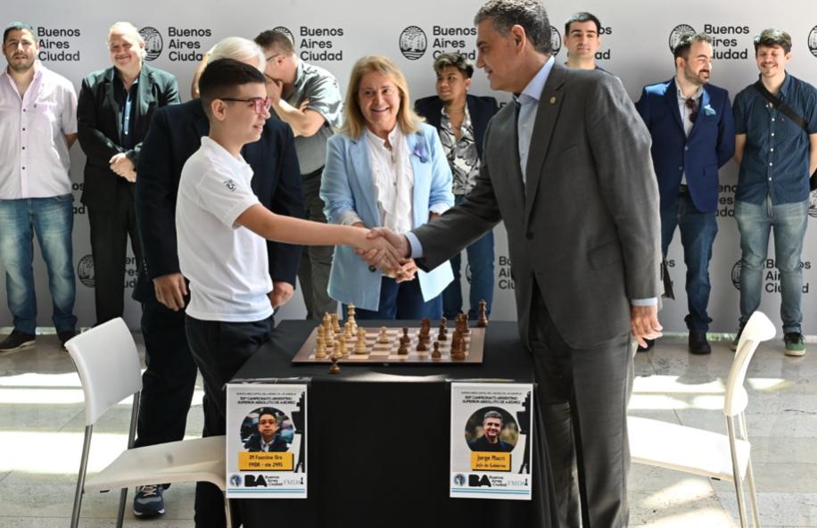 Los mejores ajedrecistas del país disputan la final número 100 del Campeonato Argentino en la sede del Gobierno porteño